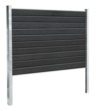 Kirkedal galvaniseret hegn startsæt 140 x 180 cm